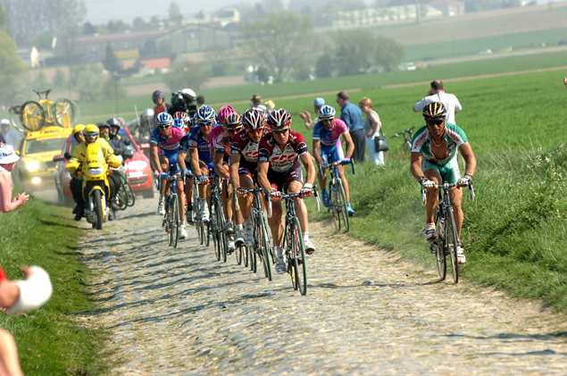 Steffen Wesemann, Stuart O'grady and Fabian Cancellara