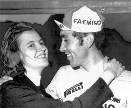 Eddy Merckx and his wife