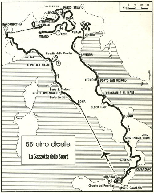 1972 route map