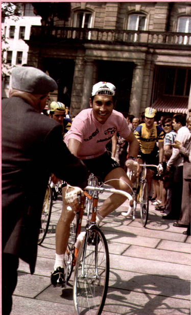 Eddy Merckx in pink