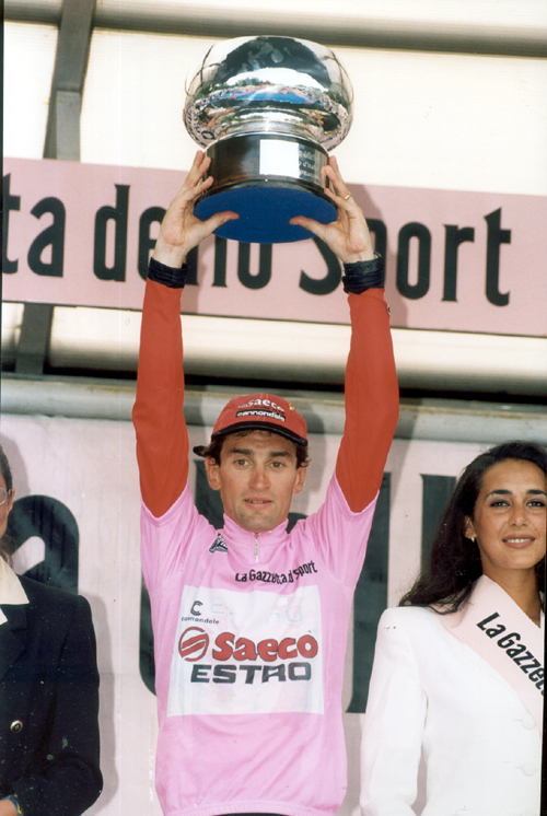 Ivan Gotti wins the 1997 Giro d'Italia