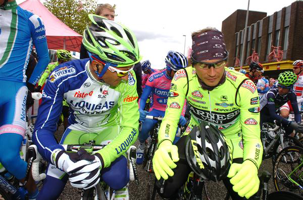 Ivan Basso and Filippo Pozzato