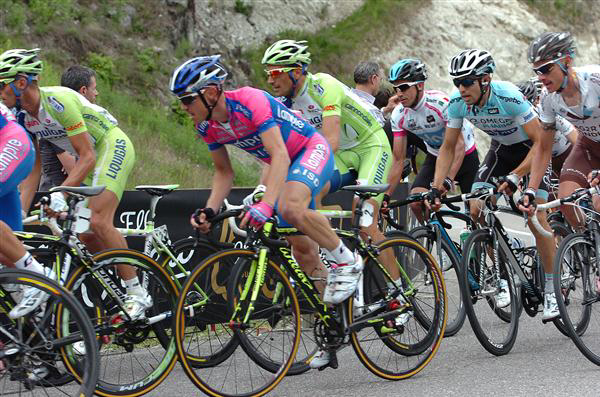 Damiano Cunego and Ivan Basso