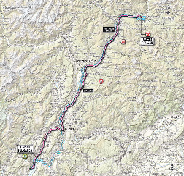 Stage 16 map