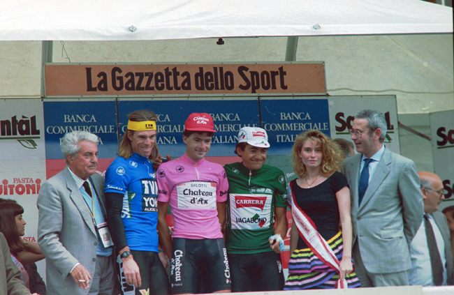 Anderson at the 1993 Giro d'Italia