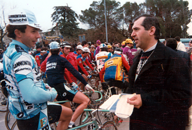 Moreno Argetin at tge 1986 Tirreno-Adriatico