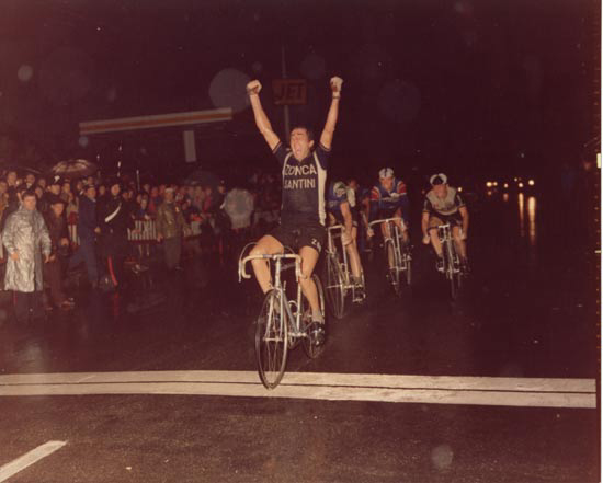 Bistossi wins 1976 Italian road championshp