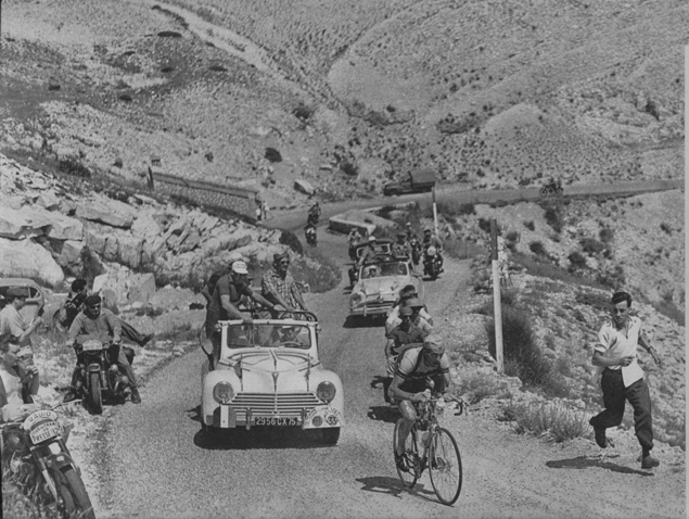 Bobet in the 1955 Tour de France