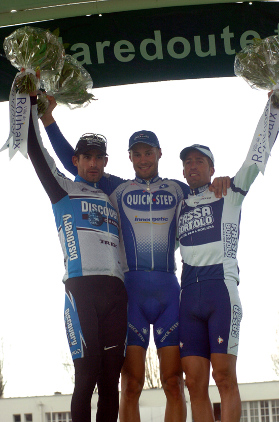 2005 Paris-Roubiax podium