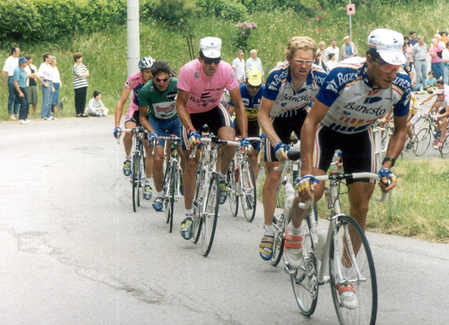 Chiappuci in the 1993 Giro d'Italia