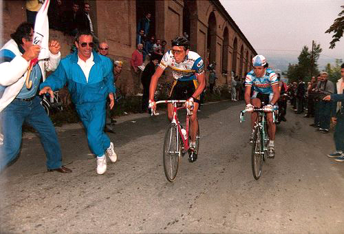 Maurizio Fondriest in the 1987 Giro dell'Emilia