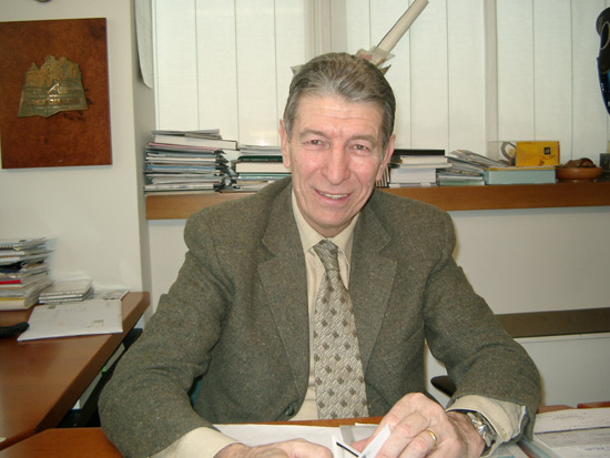 Gimondi in his office