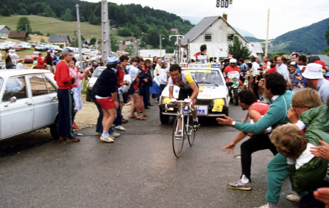Bernard Hinault in the 1984 Tour de France