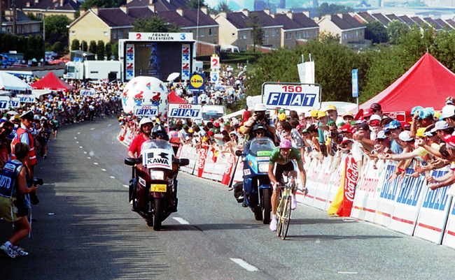 Laurent Jalabert in the 1995 Tour de France