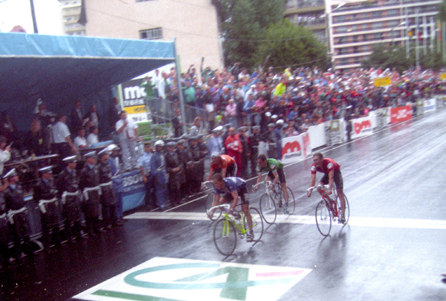 Sean Kelly gets third in the 1989 world road cycling championships