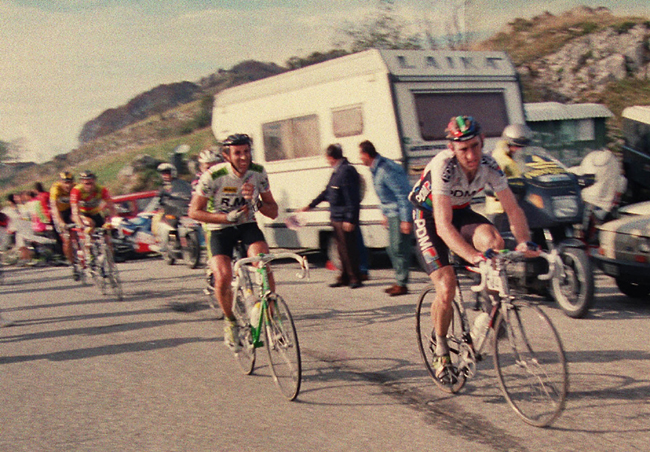 Kelly in the 1990 Giro di lombardia