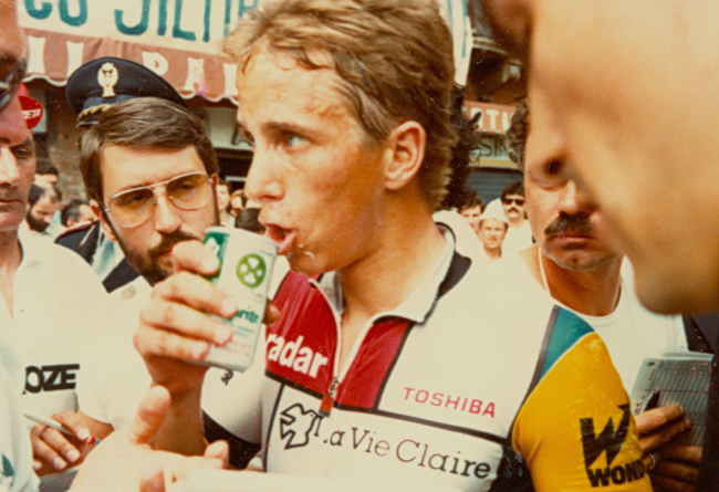 Greg LeMond at teh 1986 Giro d'Italia