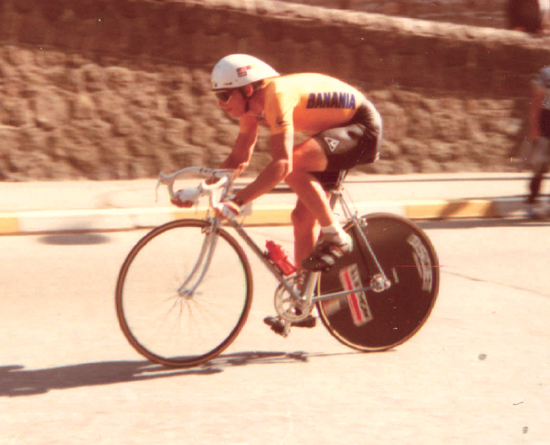 LeMond in stage 19 of the 1986 Tour de France