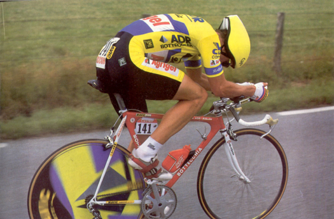 Lemond in stage 4 of the 1989 Tour