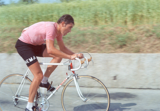 Eddy Merckx in the 1969 Giro d'Italia