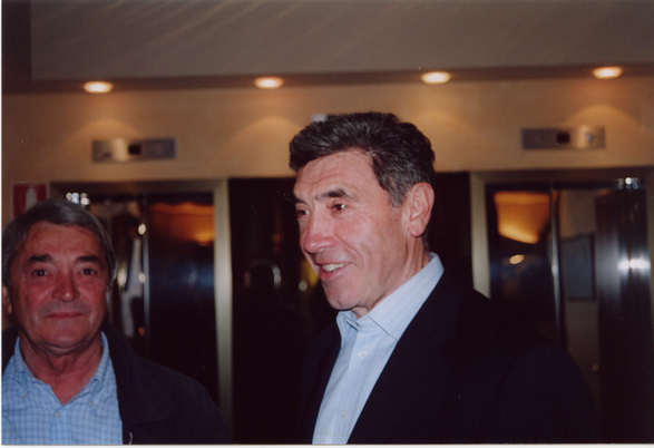 Michele Dancelli and Eddy Merckx
