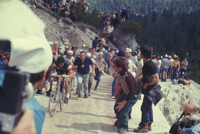 Francesco Moser in the 1976 Giro 