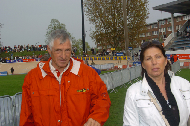 The Mosers at the 2009 Paris-Roubaix