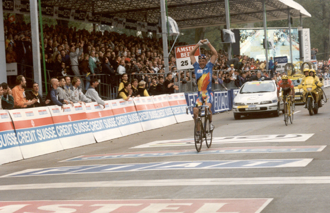 Johan Museeuw wins the 1996 World Road Championships