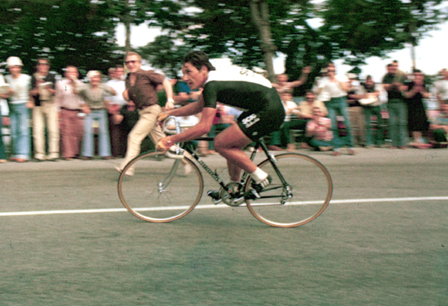 Giuseppe Sarooni in the 1979 Giro d'Italia