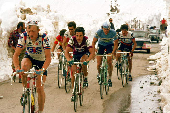Saronni in the 1980 Giro