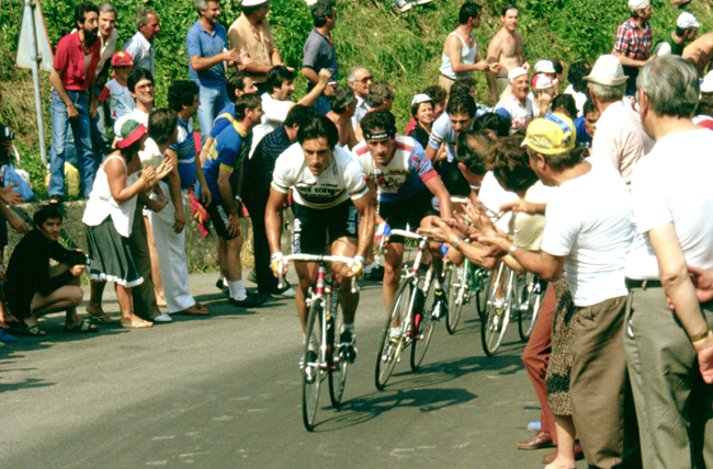 Saronni riding the 1983 GP Camaiore