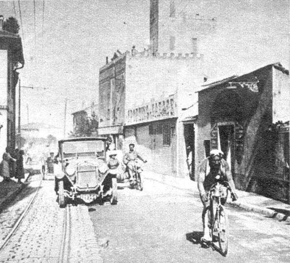 Phillipe thys n the 1924 Tour de France