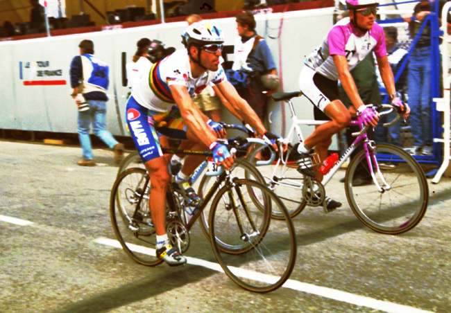 Ullrich at the 1996 Tour de France stage 4