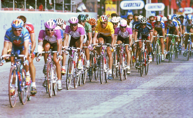 Ullrich in the 1997 Tour final stage