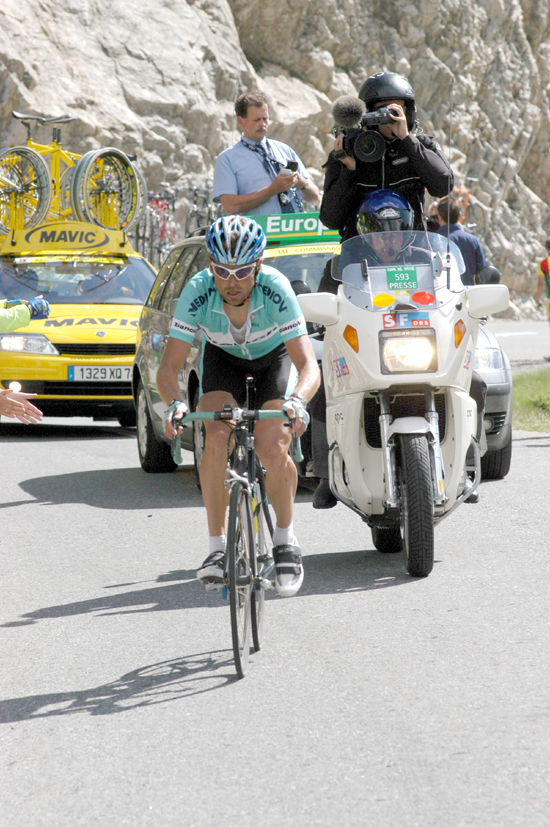 Ullrich in the 2003 Giro d'Italia