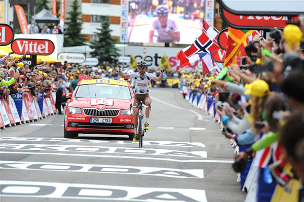 Christophe Riblon wins stage 19 of the 2013 Tour de France