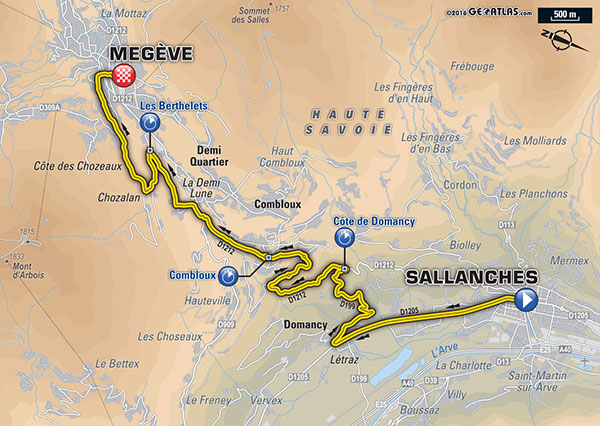 Stage 18 map