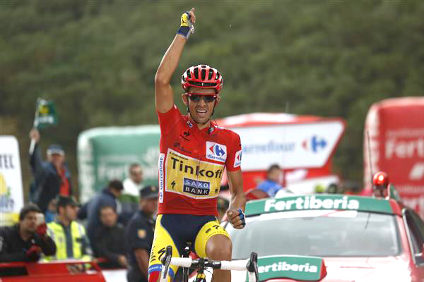 Alberto Contador wins stage 16