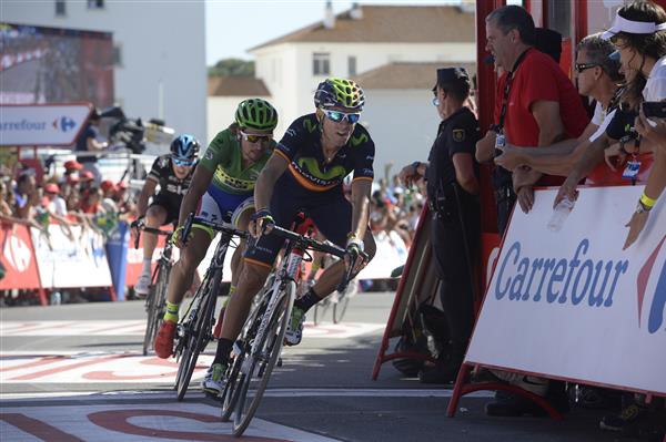 Alejandro Valverde wins Vuelta stage 4