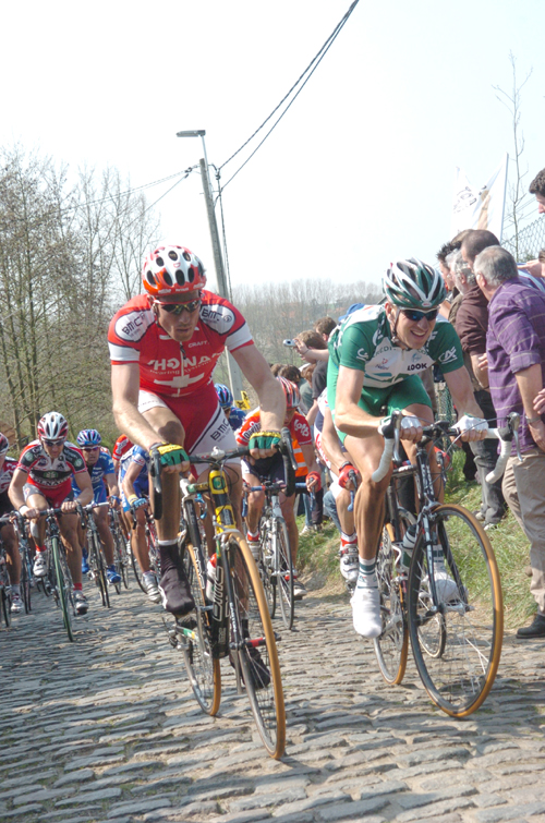 Gregory Rast and Bradley Wiggins