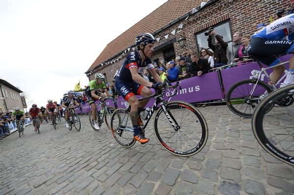 Sylvain Chavanel on the Oude Kwaremont
