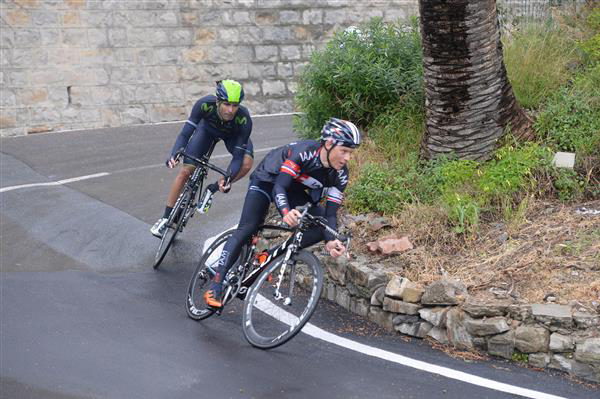 Sylvain Chavanel and Francisco Ventoso