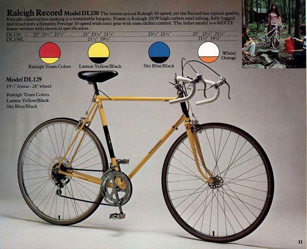 Raleigh Record bicycle