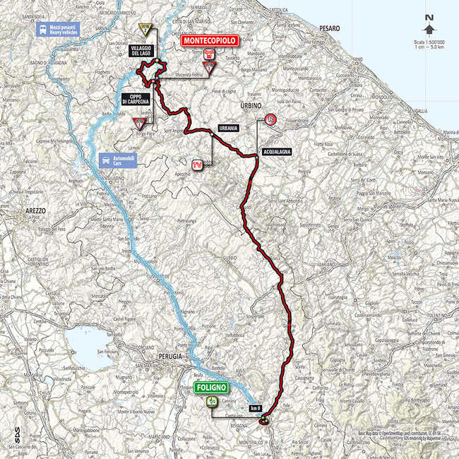 Stage 8 map