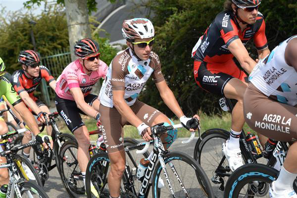 Cadel Evans and Domenico Pozzovivo
