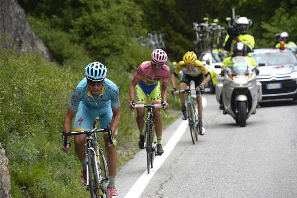 Mikel landa, Alberto contador and Steven Kruijswijk