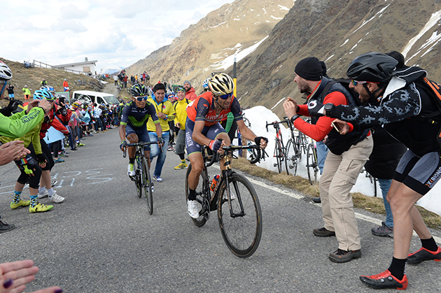 Vincenzo Nibali and Nairo Quintana
