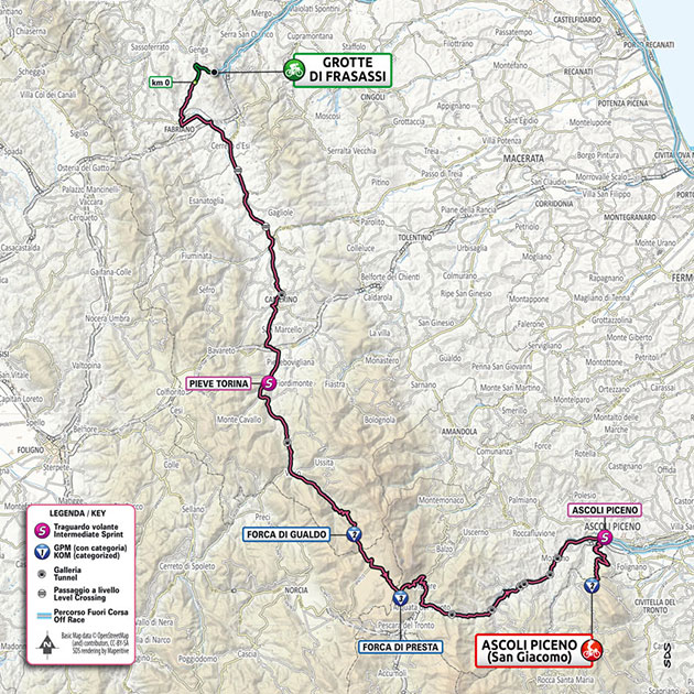 Stage 6 map