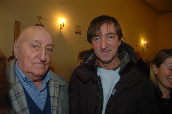 Andrea Carrea and Faustino Coppi