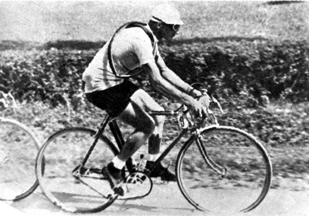 Gino Bartali in the 1936 Giro